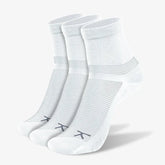 AdaptSoc Pro Quarter 3-Pack - White