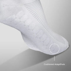 AdaptSoc Pro No Show 3-Pack - White