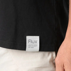 Short Sleeve Graphic Crew Neck - Midnight Black