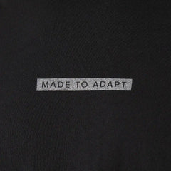 Short Sleeve Graphic Crew Neck - Midnight Black